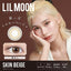 LILMOON 월간 일회용 14.5mm 직경 컬러 콘택트 렌즈 2개