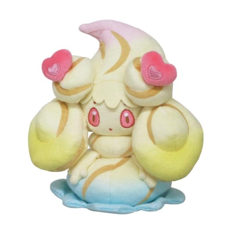 Sanei Trading 神奇宝贝 Alcremie（彩虹漩涡）毛绒玩具