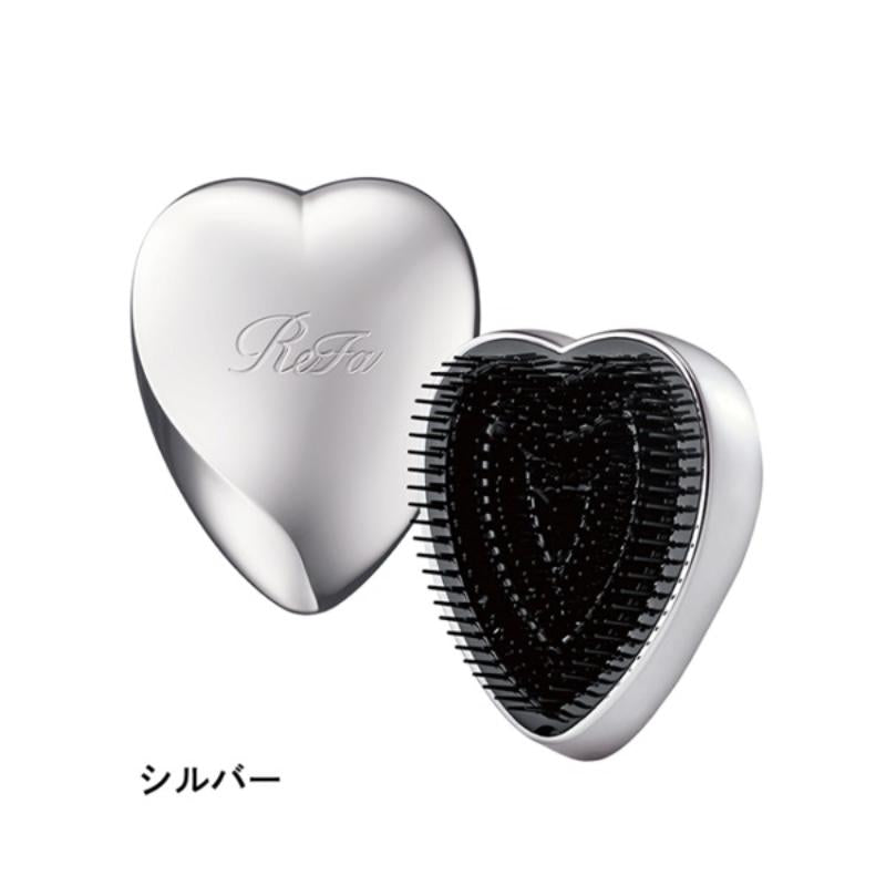 ReFa HEART BRUSH/rose gold/silver/champagne gold/matt black