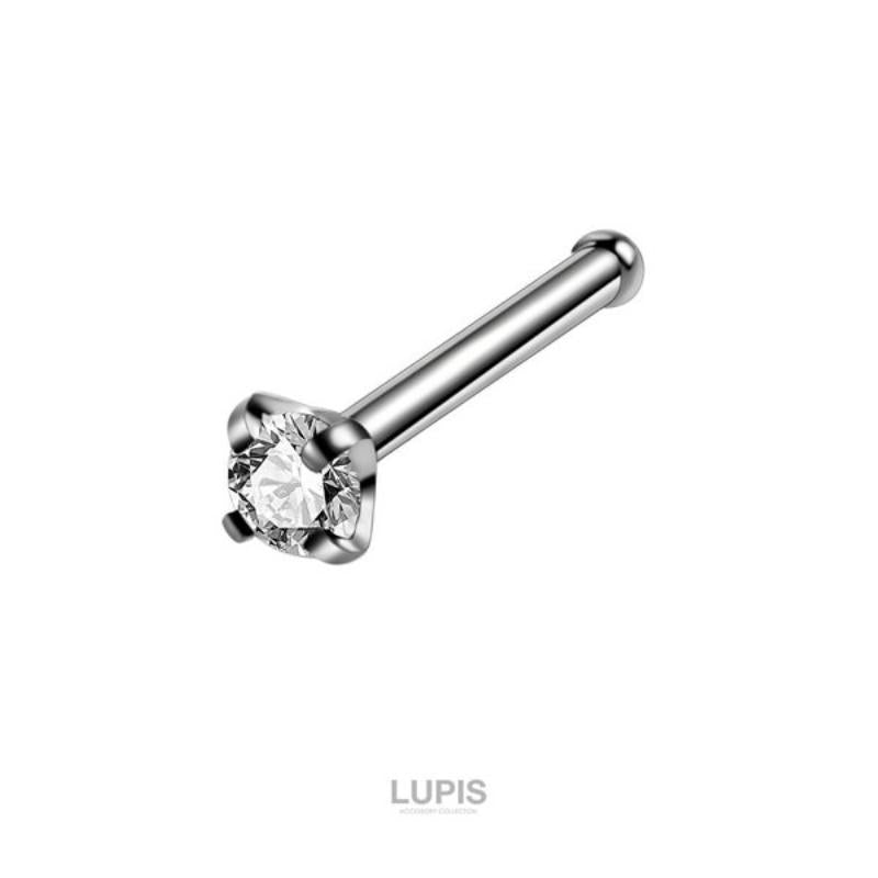 LUPIS 18G Color Stone Straight Nostril Body / Nose Pierce