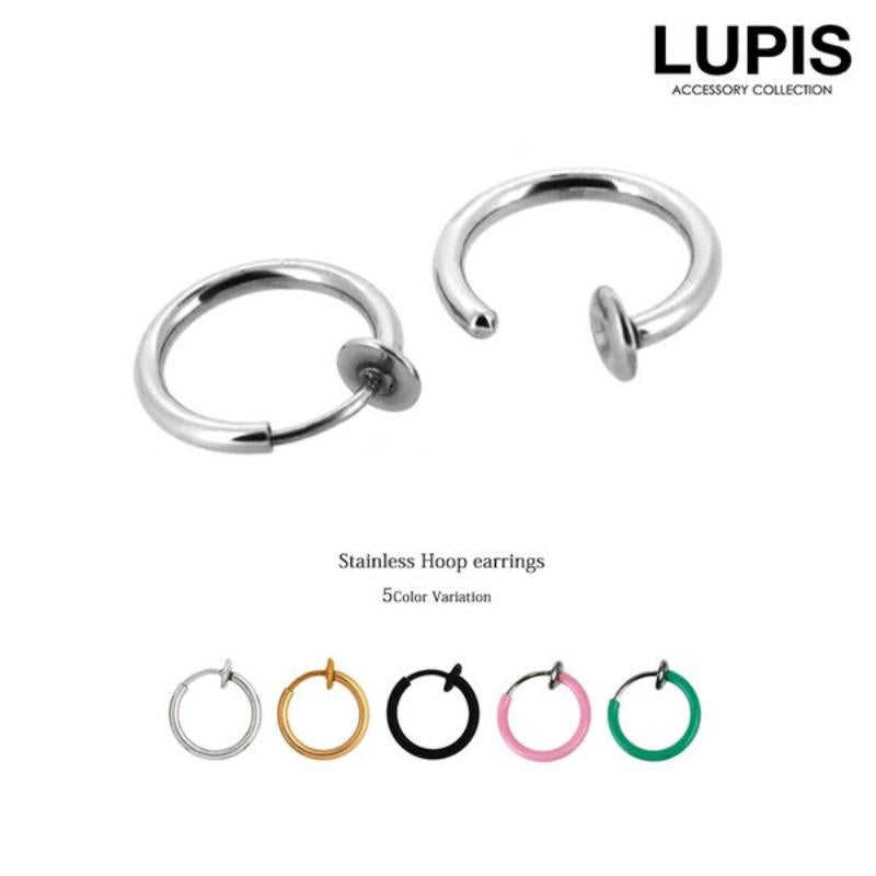 LUPIS Stainless Steel Hoop Earrings