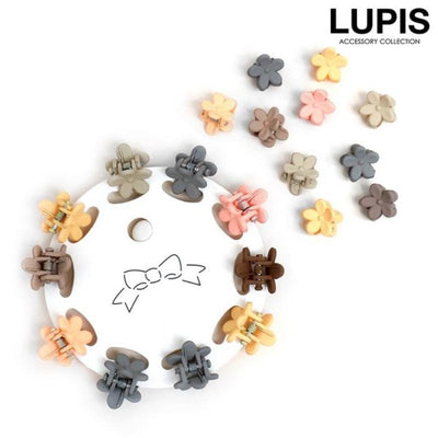 LUPIS Colorful Flower Hair Clip Set