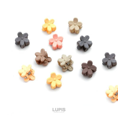 LUPIS Colorful Flower Hair Clip Set