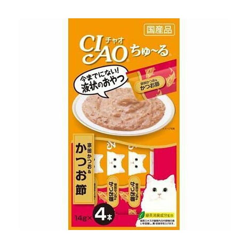 稻叶 CIAO 鲣鱼 Churu 猫零食