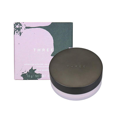 THREE premium silky loose powder # X01 warm glow 10g