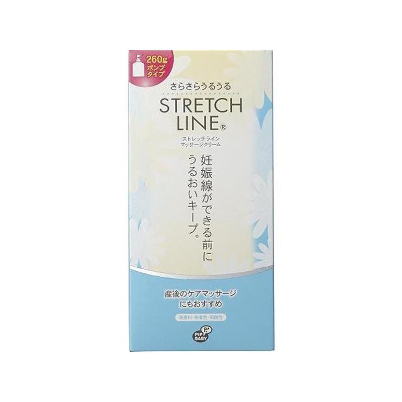 PIP STRETCH LINE Pregnancy Thread Prevention Moisturizing Massage Cream 260g