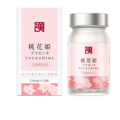 WAKAN pharmaceutical TOUKAHIME peach blossom placenta 120 tablets