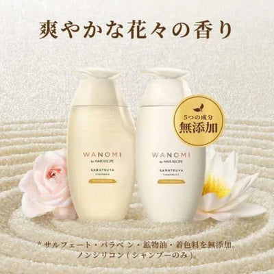 P&G Wa no Mi by Hair Recipe Saratsuya Shampoo and Conditioner (Fresh Blossom)