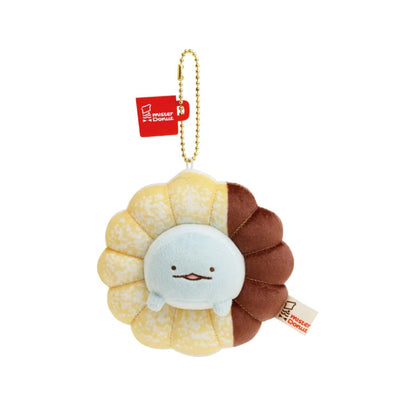 Sumiko Gurashi × Mr. Donut Angel French Donut Plush Keychain