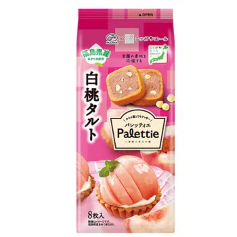 Fujiya Palettie White Peach Tart Cookies