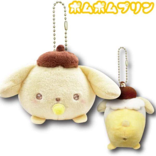 Sanrio Angel Baby Lying Plush Keychain