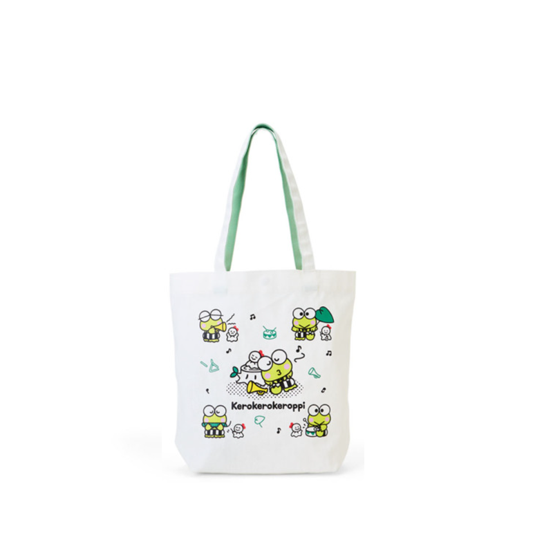 Sanrio Tote Bag - Pekkle, Keroppi / Singing & Dancing