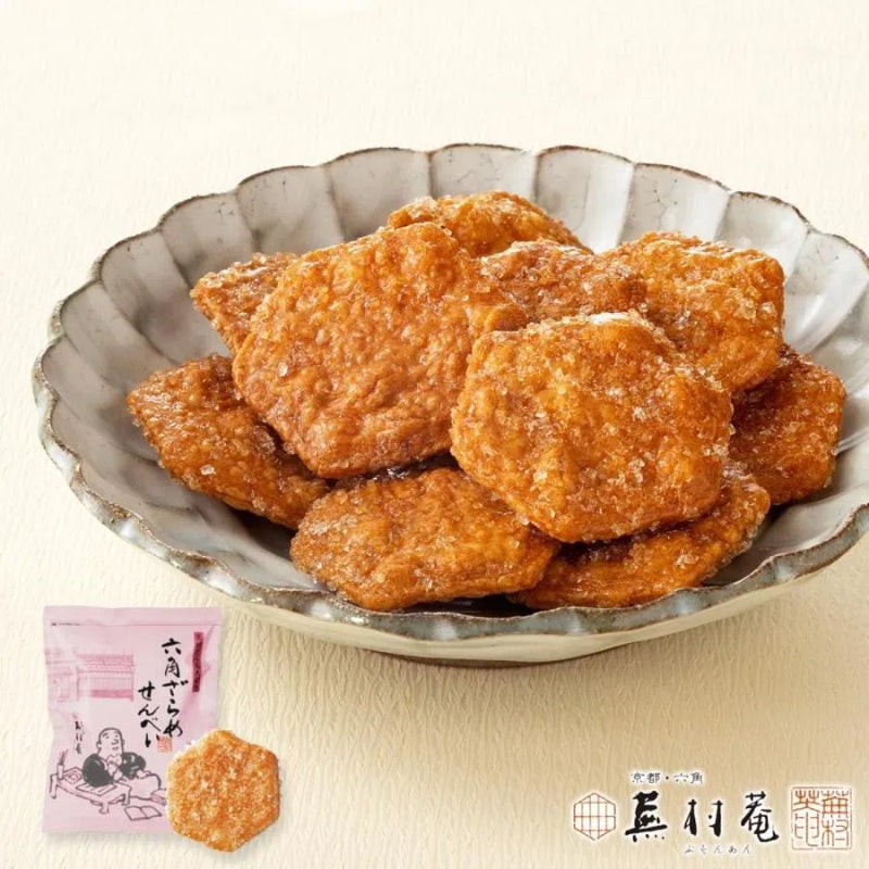 Buson-an Rokkaku Zarame Senbei