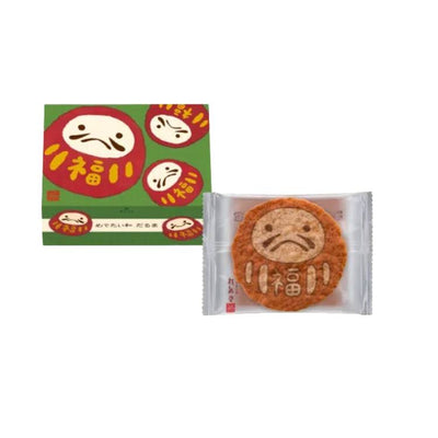 Keishindo Daruma Shrimp Crackers