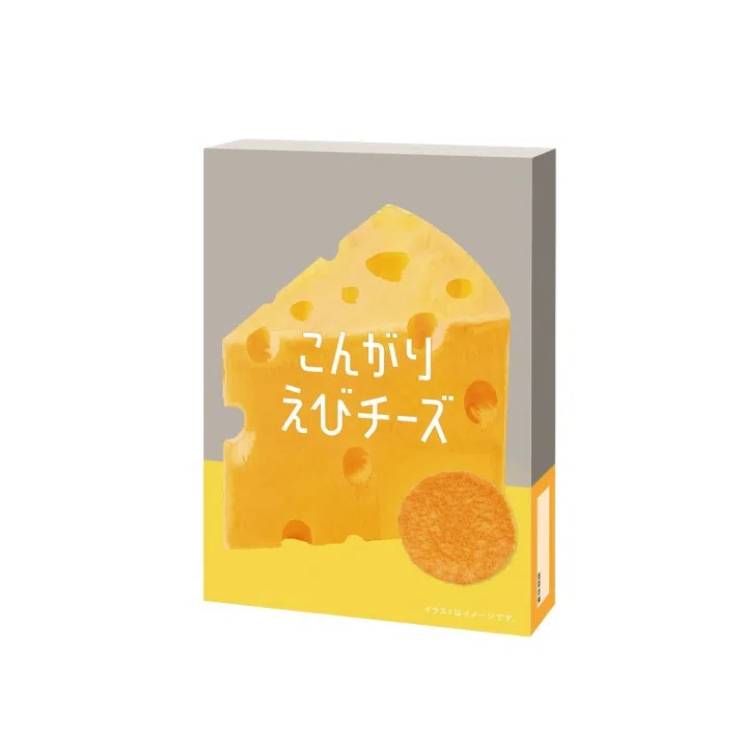 Keishindo Kongari Shrimp & Cheese Crackers