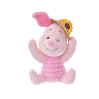 Disney Winnie the Pooh Straw Hat Series Piglet Plush