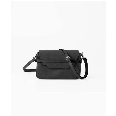 CHATONA In and Out - Mini Leather Bag (Black)
