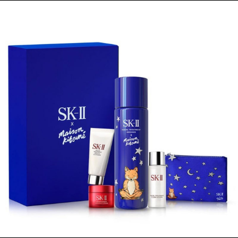 SK-II/SK2 Limited Skin Care suit Fairy Water 230ml Blue Bottle