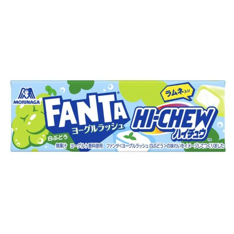 森永 Hi-Chew 水果软糖（白葡萄和芬达酸奶味）