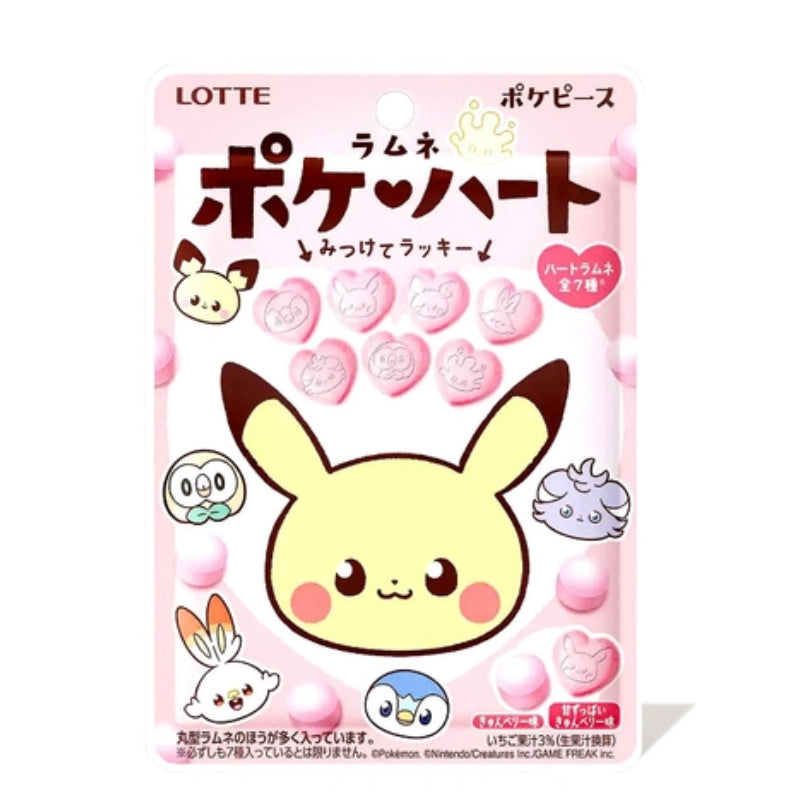 Lotte Pokémon Poké Heart Ramune Candy