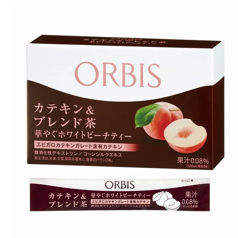 ORBIS Catechin & Blended Tea – White Peach Tea