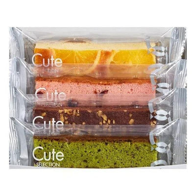 Nakajima Taishodo Cute Selection Cake Sticks (Set of 4)