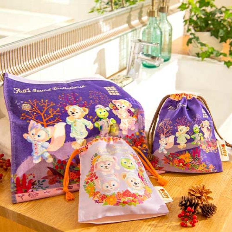 Disney Duffy & Friends Fall's Sound Invitations Drawstring Bag Set