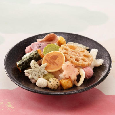 Kyo no Fukiyose Koi Shikaru Ramu Rice Crackers