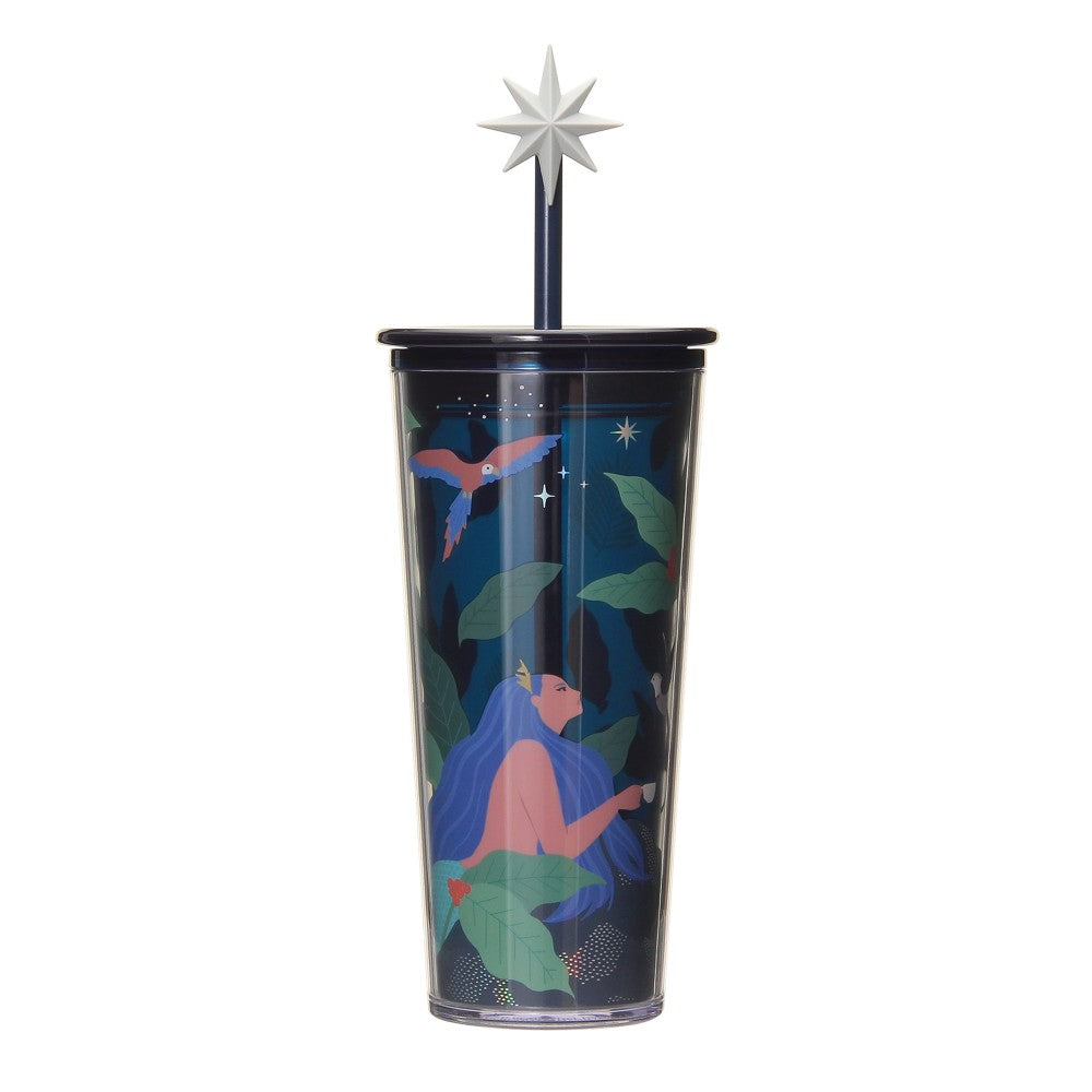 STARBUCKS Anniversary 2024 Navy Cold Cup Tumbler