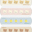 [Peripheral] Corner creature/Kongsong bear waterproof protective cartoon band-aid 12 pieces into a variety of optional