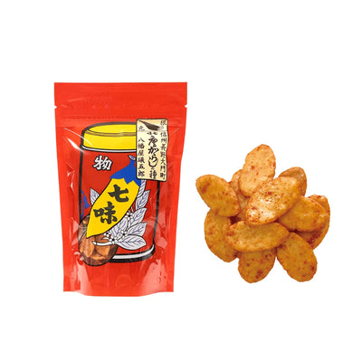 Yawataya Isogoro Shichimi Togarashi Flavored Rice Crackers