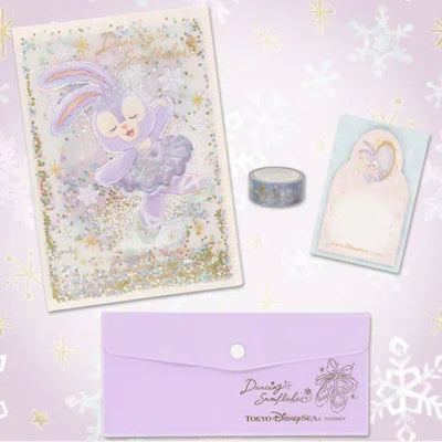 Disney Duffy & Friends Dancing Snowflakes Stationery Set