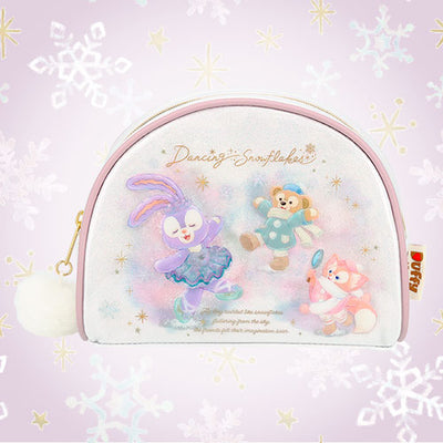 Disney Duffy & Friends Dancing Snowflakes Pouch