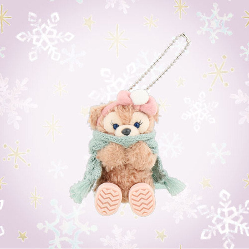 Disney Duffy & Friends Dancing Snowflakes Plush Keychain