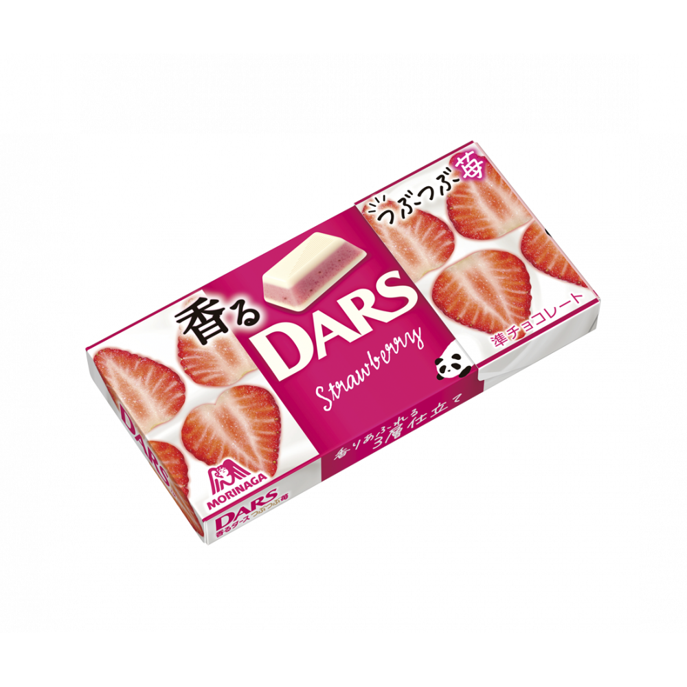 Morinaga Dars Chocolate (Strawberry/Kiwi)