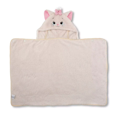 Disney ENJOY WINTER Aristocats Marie Kids' Face Hooded Blanket