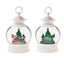 Disney Christmas Mickey & Minnie Snow Globe Music & Light Up Lantern