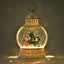 Disney Christmas Mickey & Minnie Snow Globe Music & Light Up Lantern