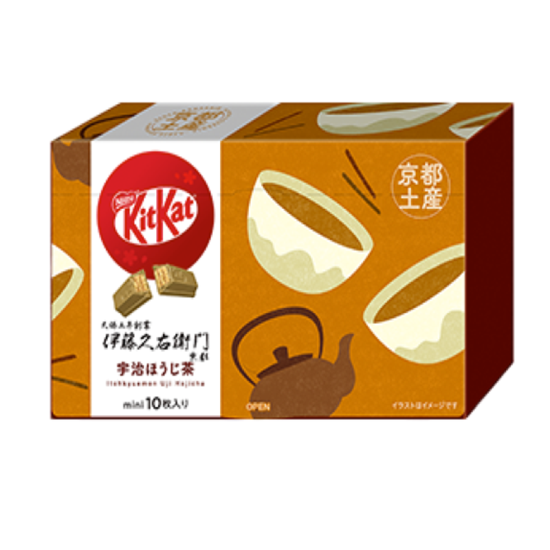 Nestlé Itohkyuemon Mini KitKats (Matcha/Hojicha)