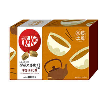 Nestlé Itohkyuemon Mini KitKats (Matcha/Hojicha)