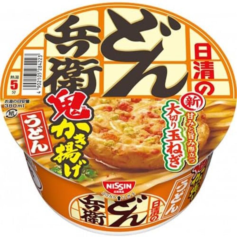 Nisshin Donbei Oni Kakiage Udon