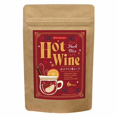 Tea Boutique hot red wine herb tea bag boiled red wine partner spice bag 6 bags 12.6g