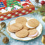 Tokyo Fugetsudo Christmas Strawberry Gaufrettes Cookie Tin