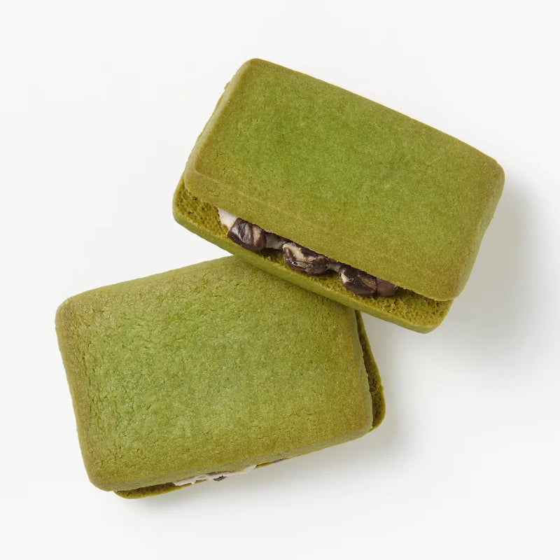 MUJI Matcha Red Bean Cream Sandwich Cookies