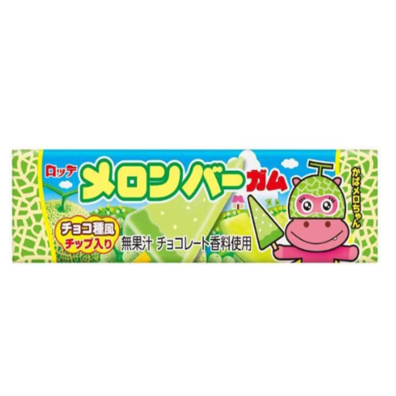 LOTTE Melon Bar Chewing Gum