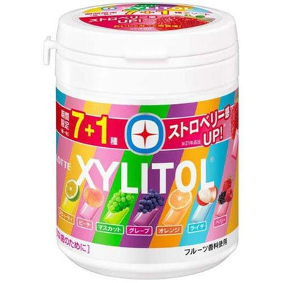 LOTTE Xylitol 7+1 Fruit Flavored Chewing Gum