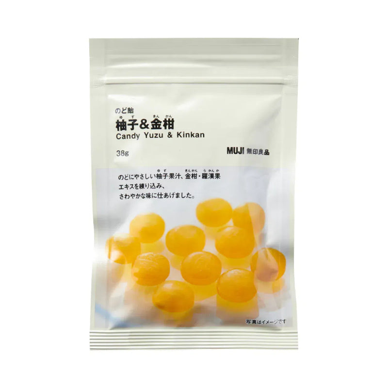 MUJI Candy Yuzu & Kinkan Lozenges