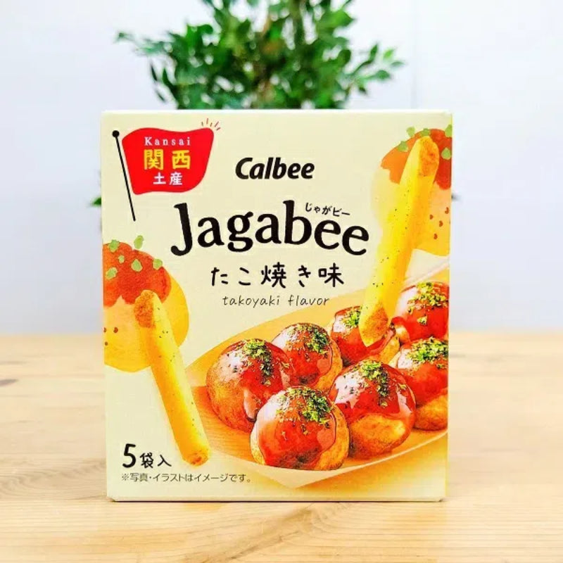 Calbee Jagabee Takoyaki Flavor Potato Sticks