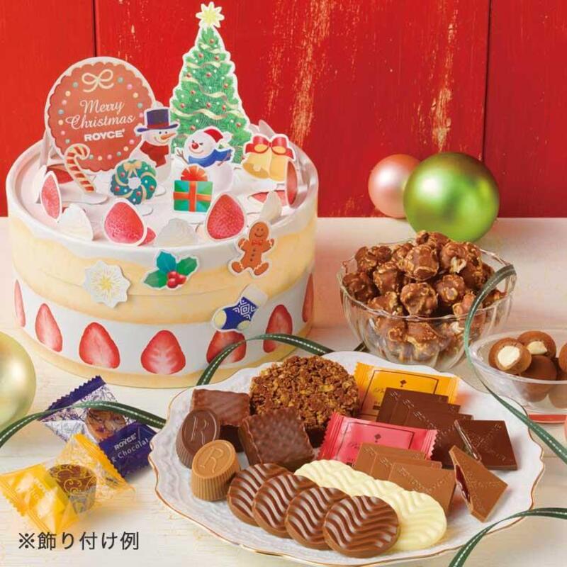 ROYCE Christmas Selection Decorative Cake Gift Box