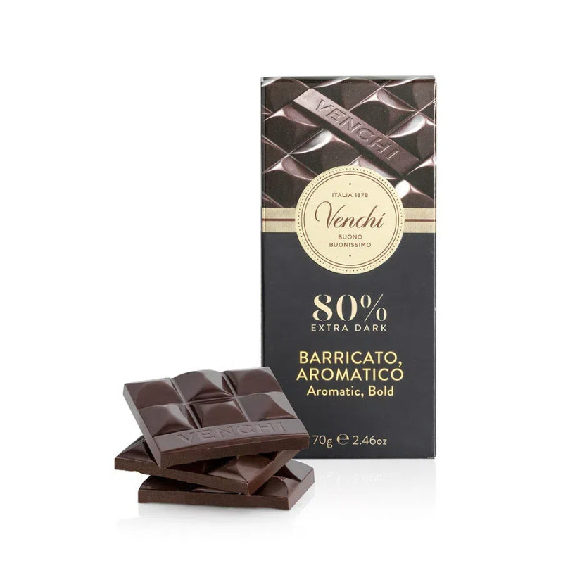 Venchi 80% Extra Dark Barricato Aromatico Chocolate